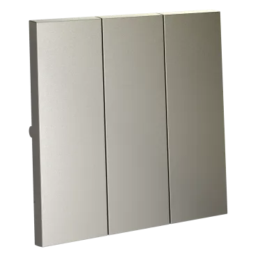 Клавиши для выключателя/переключателя трехклавишного S70 (шелк) Voltum VLS000504