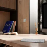 Выключатель встраиваемый S70 для жалюзи 10А (кашемир) Voltum VLS020703 от ImperiumLoft