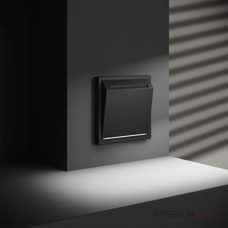 Выключатель встраиваемый S70 карточный 16А (графит) Voltum VLS010707 от ImperiumLoft