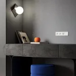 Накладка для розетки с заземлением и защитными шторками с USB A+A S70 (хлопок) Voltum VLS000913 от ImperiumLoft