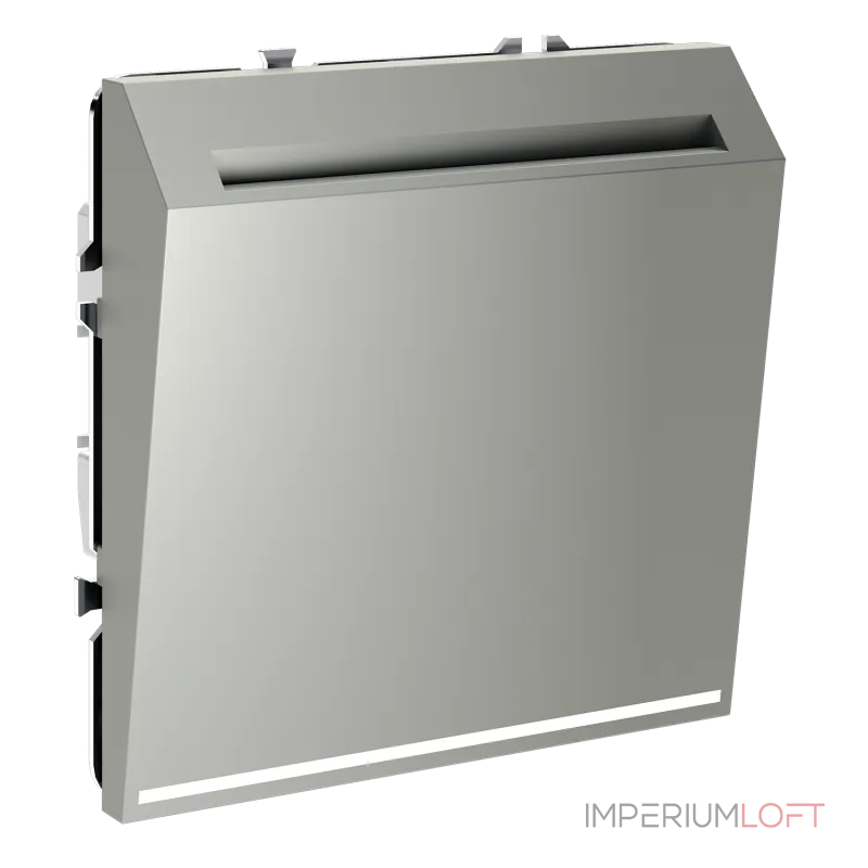 Выключатель встраиваемый S70 карточный 16А (сталь) Voltum VLS010705 от ImperiumLoft