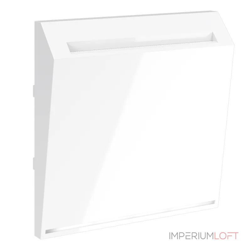 Накладка для выключателя карточного S70 (белый глянцевый) Voltum VLS002601 от ImperiumLoft