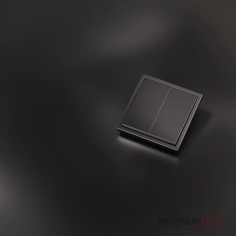 Клавиши для выключателя/переключателя двухклавишного S70 (антрацит) Voltum VLSM000312 от ImperiumLoft Клавиши для выключателя/переключателя двухклавишного S70 (антрацит) Voltum VLSM000312 от ImperiumLoft