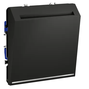 Выключатель встраиваемый S70 карточный 16А (графит) Voltum VLS010707