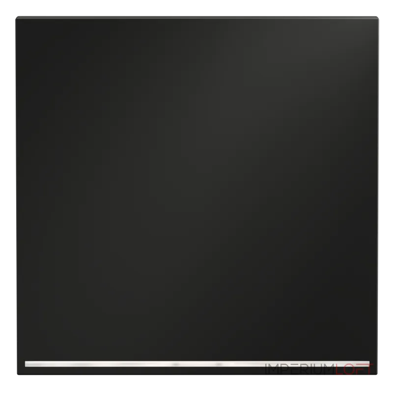 Клавиша для выключателя/переключателя одноклавишного с подсветкой S70 (графит) Voltum VLS000207 от ImperiumLoft