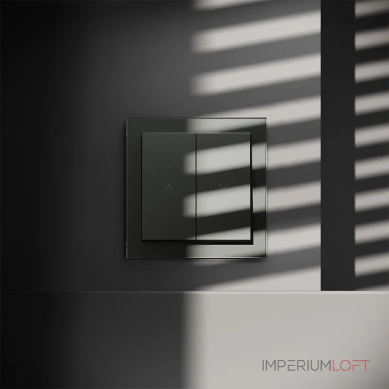 Выключатель встраиваемый S70 для жалюзи 10А (титан) Voltum VLS020706 от ImperiumLoft Выключатель встраиваемый S70 для жалюзи 10А (титан) Voltum VLS020706 от ImperiumLoft