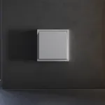 Клавиша для выключателя/переключателя одноклавишного S70 (серый) Voltum VLS000116 от ImperiumLoft