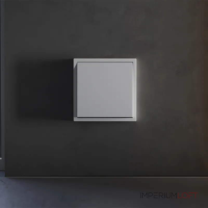 Клавиша для выключателя/переключателя одноклавишного S70 (серый) Voltum VLS000116 от ImperiumLoft