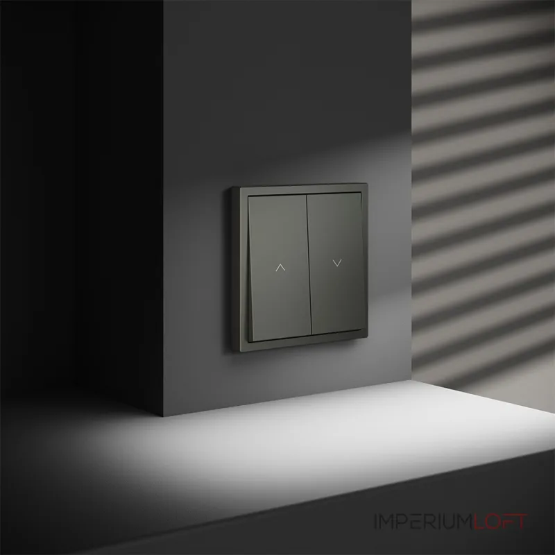 Выключатель встраиваемый S70 для жалюзи 10А (титан) Voltum VLS020706 от ImperiumLoft Выключатель встраиваемый S70 для жалюзи 10А (титан) Voltum VLS020706 от ImperiumLoft