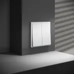 Выключатель встраиваемый S70 для жалюзи 10А (белый матовый) Voltum VLS020702 от ImperiumLoft