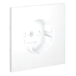 Накладка для розетки с заземлением S70 (белый матовый) Voltum VLS000602 от ImperiumLoft