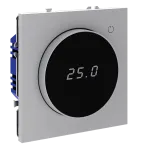 Терморегулятор электронный S70 с индикацией и датчиком для теплого пола (серый) Voltum VLS070116 от ImperiumLoft