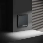 Проходной переключатель встраиваемый Voltum S70 одноклавишный с подсветкой 10А VLS010407 от ImperiumLoft