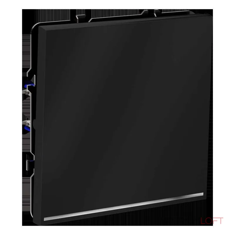 Проходной переключатель встраиваемый Voltum S70 одноклавишный с подсветкой 10А VLS010407 от ImperiumLoft