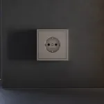 Накладка для розетки с заземлением S70 (капучино) Voltum VLS000614 от ImperiumLoft