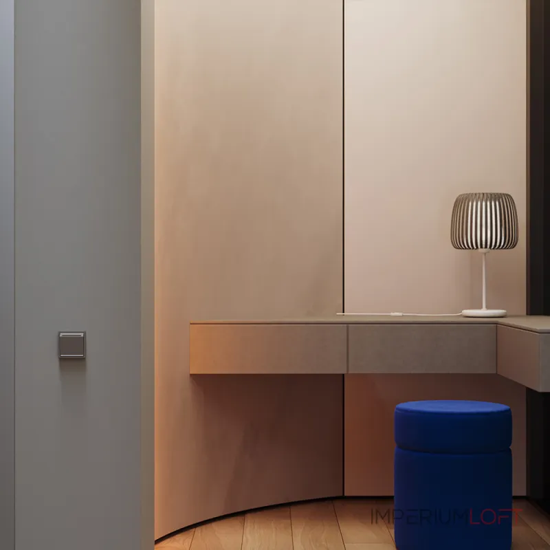 Накладка для выключателя карточного S70 (капучино) Voltum VLS002614 от ImperiumLoft