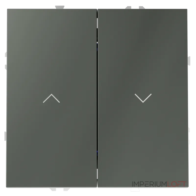 Выключатель встраиваемый S70 для жалюзи 10А (титан) Voltum VLS020706 от ImperiumLoft Выключатель встраиваемый S70 для жалюзи 10А (титан) Voltum VLS020706 от ImperiumLoft