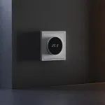 Терморегулятор электронный S70 с индикацией и датчиком для теплого пола (серый) Voltum VLS070116 от ImperiumLoft