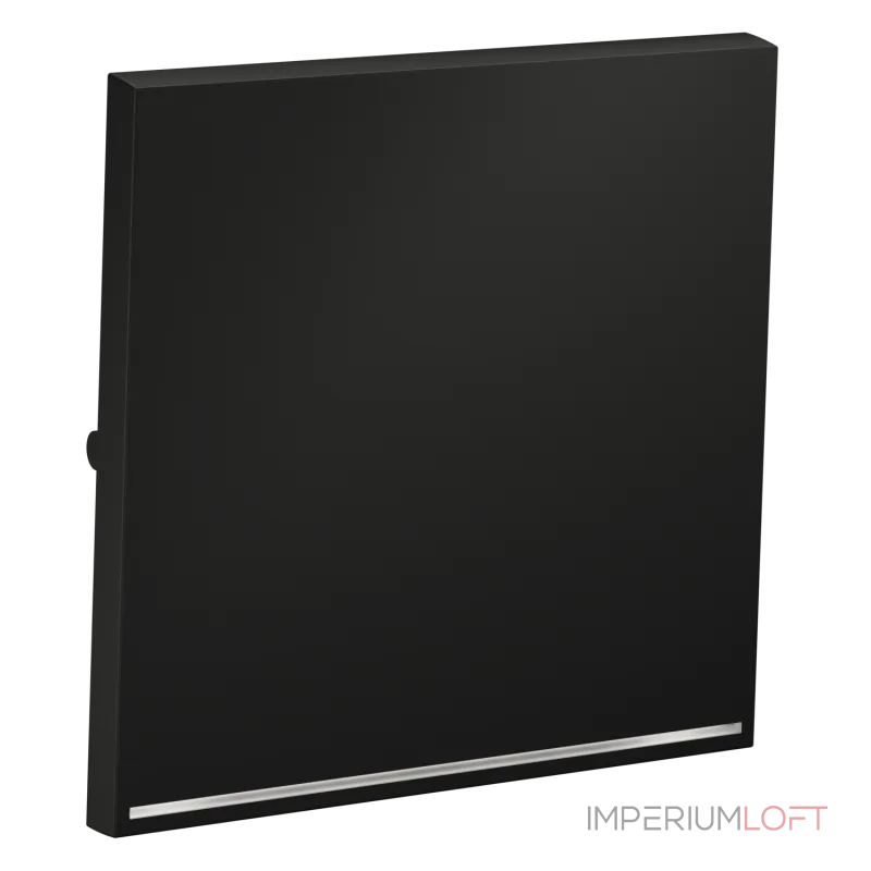 Клавиша для выключателя/переключателя одноклавишного с подсветкой S70 (графит) Voltum VLS000207 от ImperiumLoft