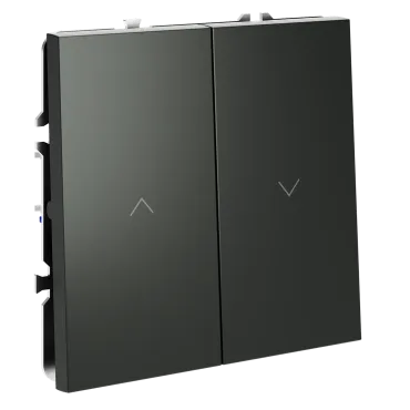 Выключатель встраиваемый S70 для жалюзи 10А (титан) Voltum VLS020706 Выключатель встраиваемый S70 для жалюзи 10А (титан) Voltum VLS020706