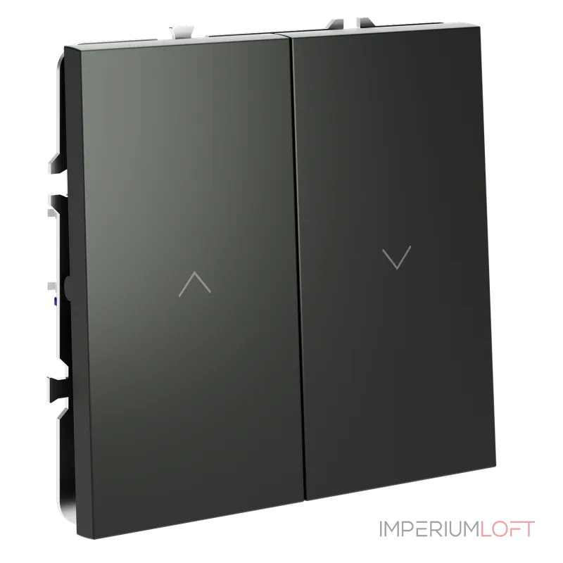 Выключатель встраиваемый S70 для жалюзи 10А (титан) Voltum VLS020706 от ImperiumLoft Выключатель встраиваемый S70 для жалюзи 10А (титан) Voltum VLS020706 от ImperiumLoft