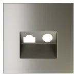 Накладка для розетки TV+RJ45 кат. 6 S70 (шелк) Voltum VLS002704 от ImperiumLoft