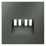 Накладка для розетки акустической 4-местной S70 (титан) Voltum VLS001506 от ImperiumLoft