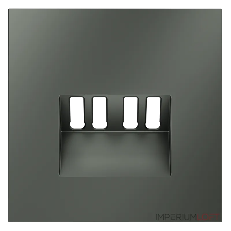 Накладка для розетки акустической 4-местной S70 (титан) Voltum VLS001506 от ImperiumLoft Накладка для розетки акустической 4-местной S70 (титан) Voltum VLS001506 от ImperiumLoft
