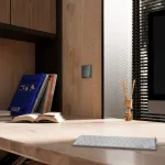 Выключатель встраиваемый S70 для жалюзи 10А (титан) Voltum VLS020706 от ImperiumLoft