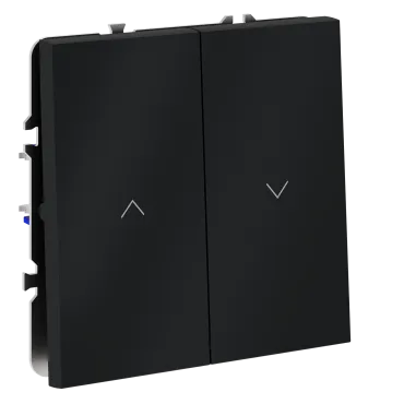 Выключатель встраиваемый S70 для жалюзи 10А (графит) Voltum VLS020707