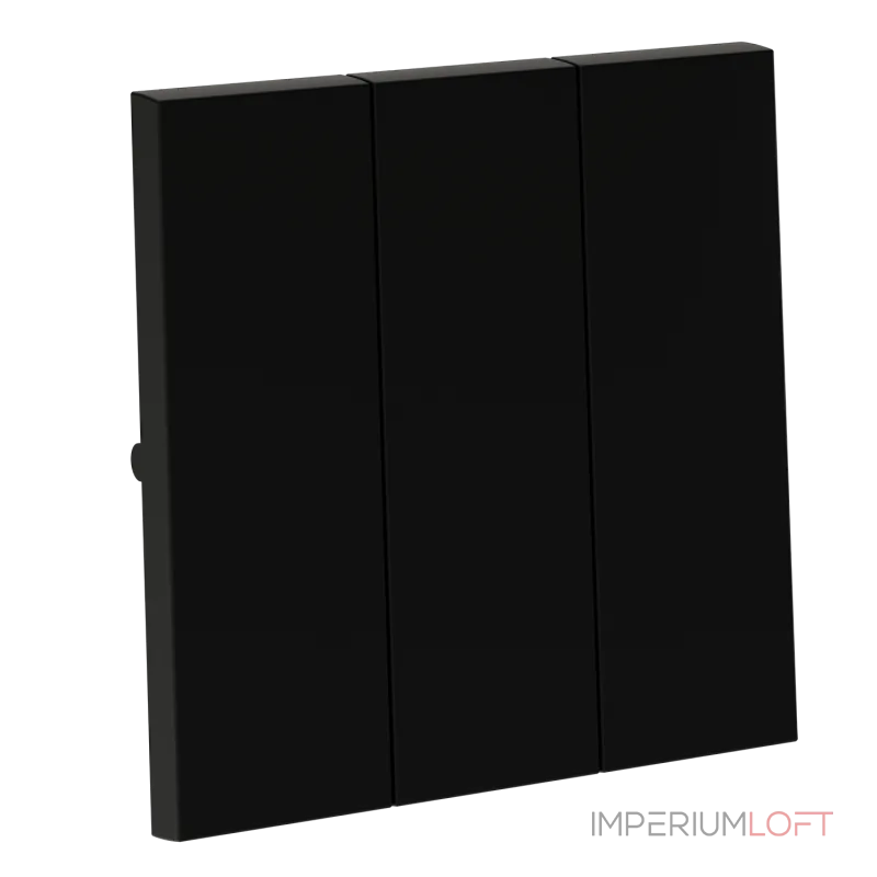 Клавиши для выключателя/переключателя трехклавишного S70 (черный матовый) Voltum VLS000508 от ImperiumLoft Клавиши для выключателя/переключателя трехклавишного S70 (черный матовый) Voltum VLS000508 от ImperiumLoft