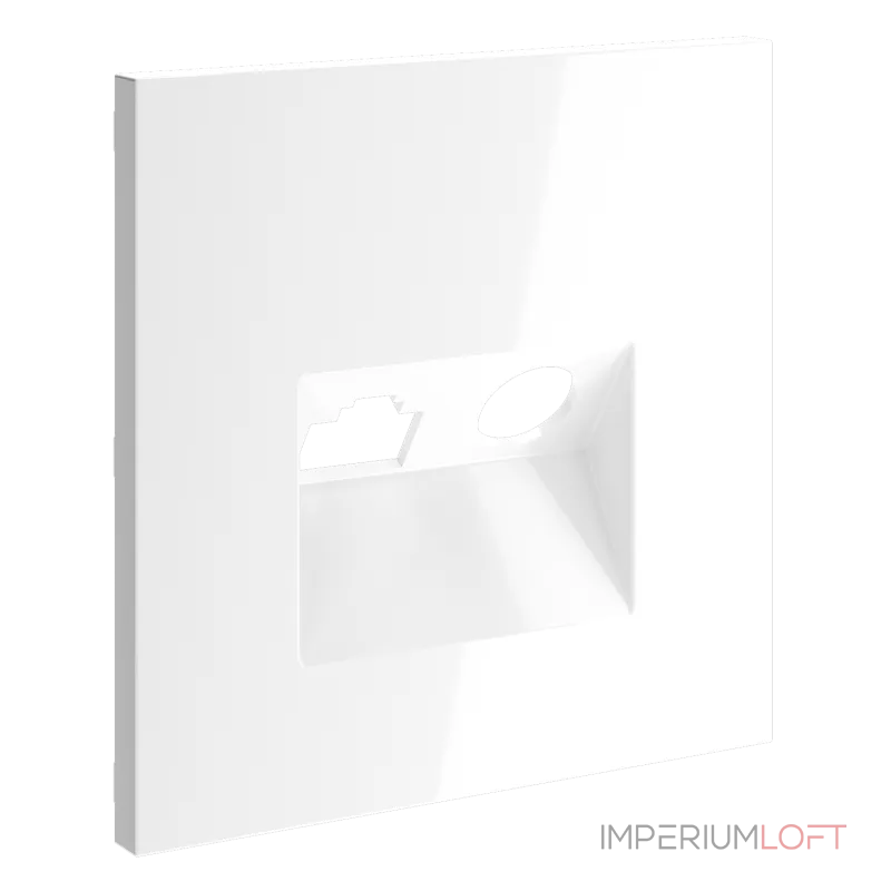 Накладка для розетки TV+RJ45 кат. 6 S70 (белый глянцевый) Voltum VLS002701 от ImperiumLoft Накладка для розетки TV+RJ45 кат. 6 S70 (белый глянцевый) Voltum VLS002701 от ImperiumLoft