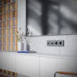 Розетка телевизионная встраиваемая S70 TV+RJ45 кат. 6 (графит) Voltum VLS060707 от ImperiumLoft