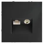 Розетка телевизионная встраиваемая S70 TV+RJ45 кат. 6 (графит) Voltum VLS060707 от ImperiumLoft