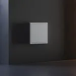 Заглушка S70 с суппортом (серый) Voltum VLS080116 от ImperiumLoft