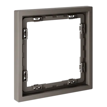 Рамка пластиковая S70 на 1 пост (капучино) Voltum VLS100114