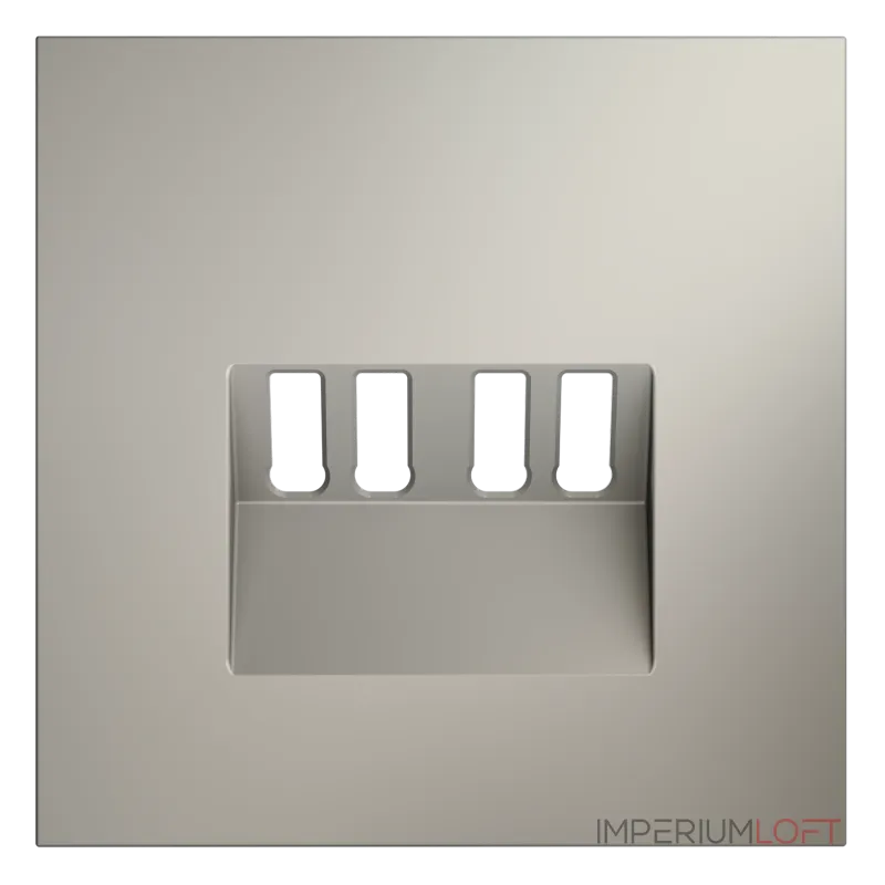 Накладка для розетки акустической 4-местной S70 (кашемир) Voltum VLS001503 от ImperiumLoft Накладка для розетки акустической 4-местной S70 (кашемир) Voltum VLS001503 от ImperiumLoft