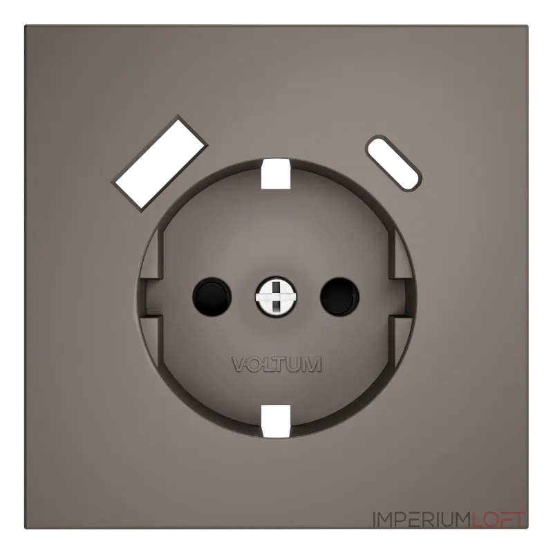 Накладка для розетки с заземлением и защитными шторками с USB A+C S70 (капучино) Voltum VLS001014 от ImperiumLoft Накладка для розетки с заземлением и защитными шторками с USB A+C S70 (капучино) Voltum VLS001014 от ImperiumLoft