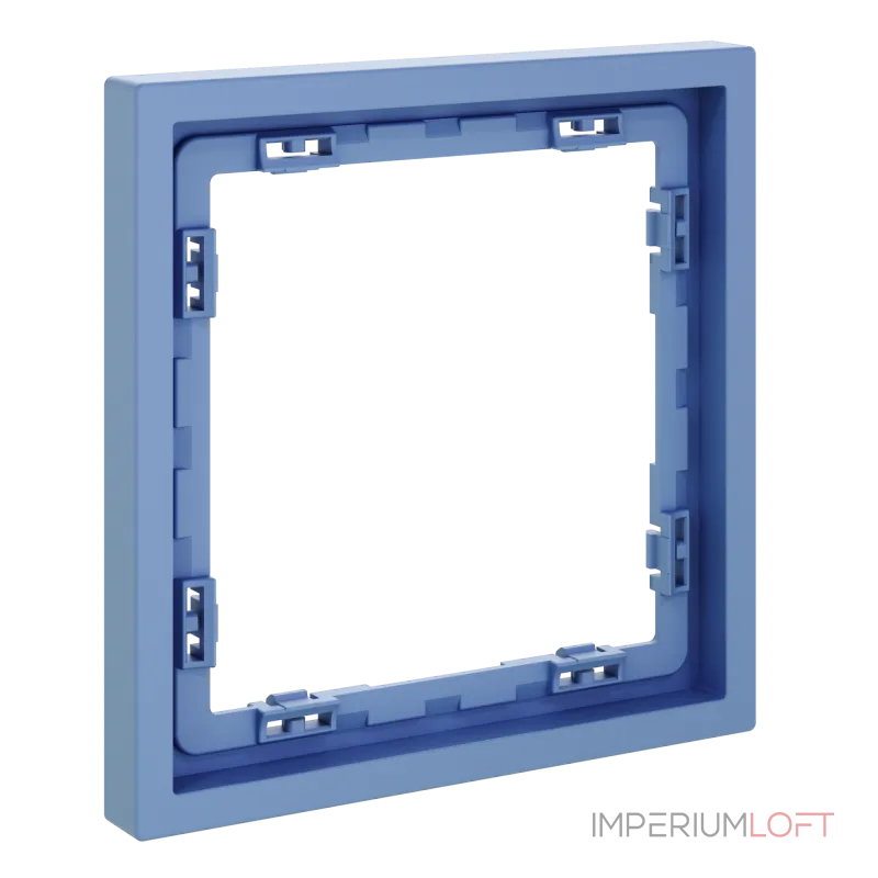 Рамка пластиковая S70 на 1 пост (деним) Voltum VLS100115 от ImperiumLoft