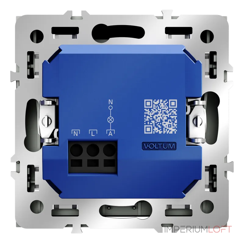 Выключатель встраиваемый S70 карточный 16А (титан) Voltum VLS010706 от ImperiumLoft