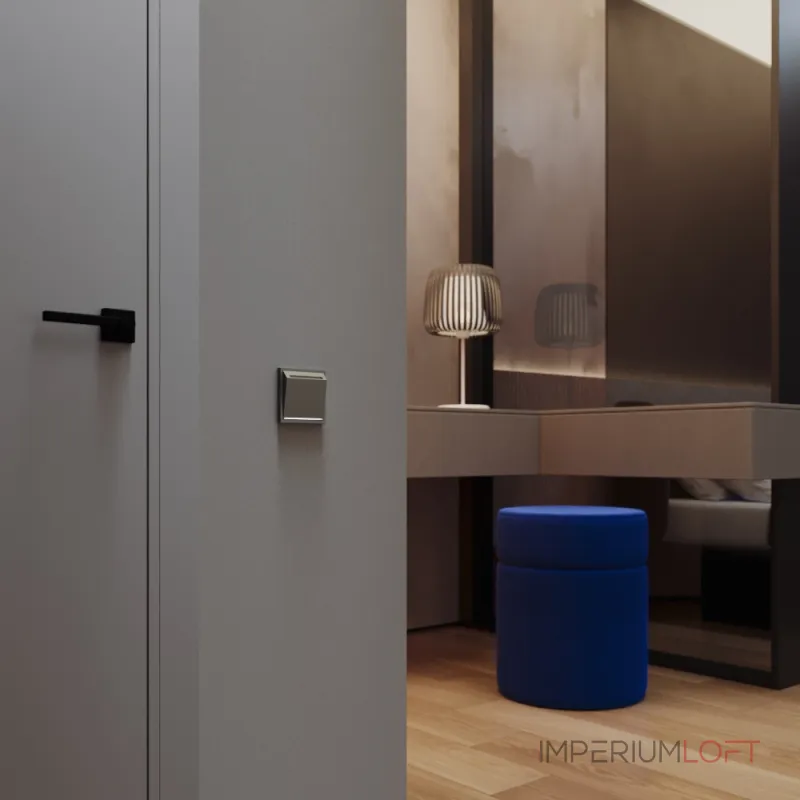 Выключатель встраиваемый S70 карточный 16А (титан) Voltum VLS010706 от ImperiumLoft