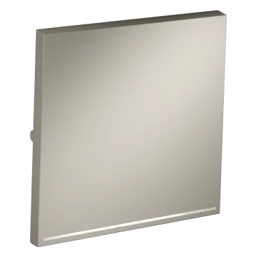 Клавиша для выключателя/переключателя одноклавишного с подсветкой S70 (кашемир) Voltum VLS000203