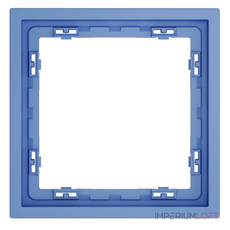 Рамка пластиковая S70 на 1 пост (деним) Voltum VLS100115 от ImperiumLoft