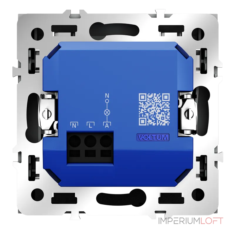 Выключатель встраиваемый S70 карточный 16А (белый матовый) Voltum VLS010702 от ImperiumLoft