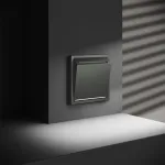 Выключатель встраиваемый S70 карточный 16А (титан) Voltum VLS010706 от ImperiumLoft