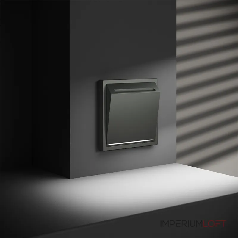 Выключатель встраиваемый S70 карточный 16А (титан) Voltum VLS010706 от ImperiumLoft