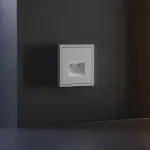 Накладка для розетки компьютерной двойной RJ45+RJ45 кат.6 S70 (серый) Voltum VLS001416 от ImperiumLoft