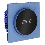 Терморегулятор электронный S70 с индикацией и датчиком для теплого пола (деним) Voltum VLS070115 от ImperiumLoft