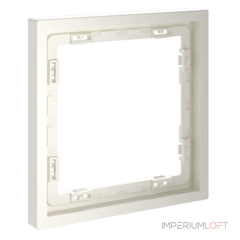 Рамка пластиковая S70 на 1 пост (хлопок) Voltum VLS100113 от ImperiumLoft Рамка пластиковая S70 на 1 пост (хлопок) Voltum VLS100113 от ImperiumLoft