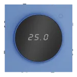 Терморегулятор электронный S70 с индикацией и датчиком для теплого пола (деним) Voltum VLS070115 от ImperiumLoft